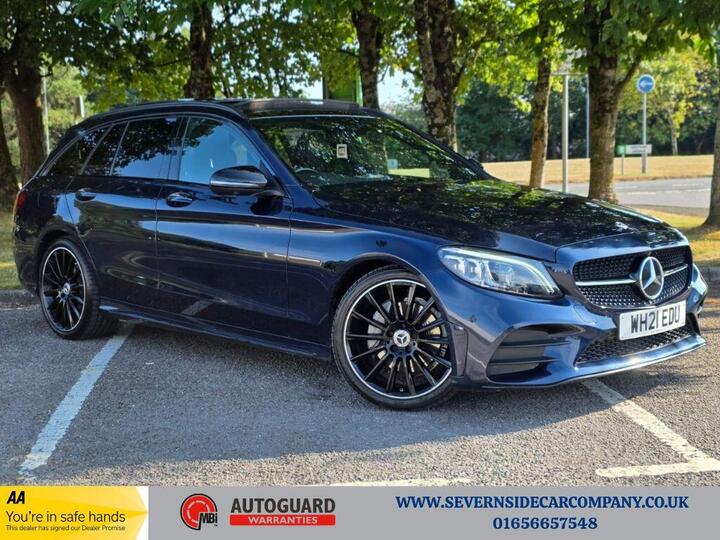 Mercedes-Benz C CLASS 1.5 C200 MHEV AMG Line Night Edition (Premium Plus) G-Tronic+ Euro 6 (s/s) 5dr
