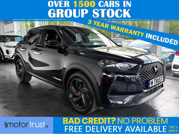 DS AUTOMOBILES DS 3 CROSSBACK 1.2 PureTech Performance Line + Crossback EAT8 Euro 6 (s/s) 5dr DS AUTOMOBILES DS 3 CROSSBACK 1.2 PureTech Performance Line + Crossback EAT8 Euro 6 (s/s) 5dr