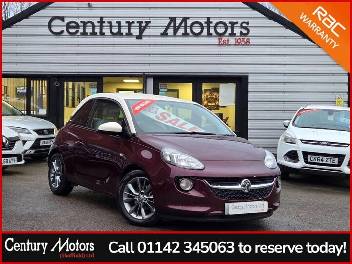 Vauxhall ADAM 1.4 16v JAM Euro 5 3dr