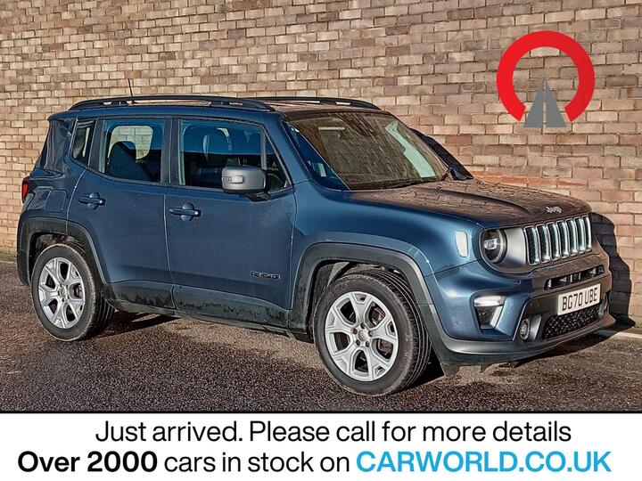 Jeep RENEGADE 1.3 GSE T4 Limited DDCT Euro 6 (s/s) 5dr