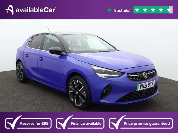 Vauxhall Corsa Electric 50kWh Elite Nav Premium Auto 5dr (7.4Kw Charger)