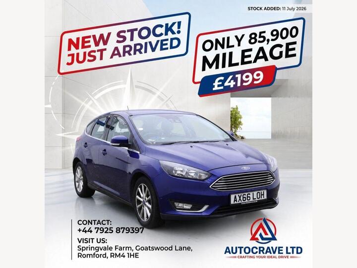 Ford Focus 1.0T EcoBoost Titanium Euro 6 (s/s) 5dr