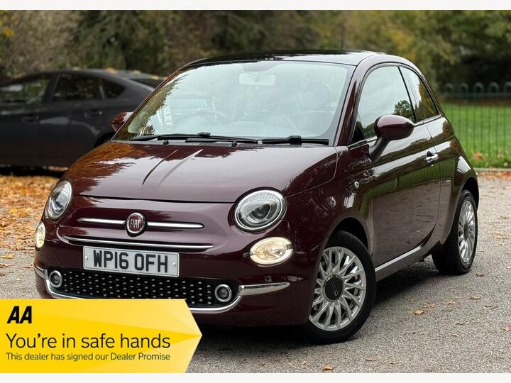 Fiat 500 1.2 Lounge Euro 6 (s/s) 3dr