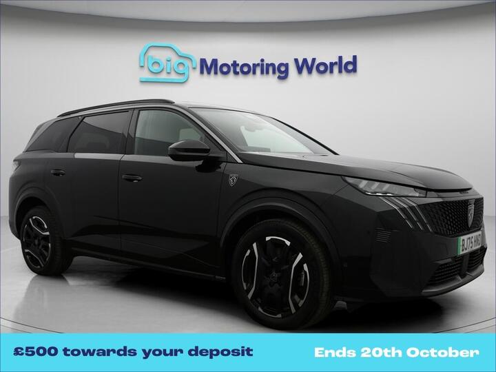 Peugeot E-5008 73kWh GT Auto 5dr (11kW Charger)