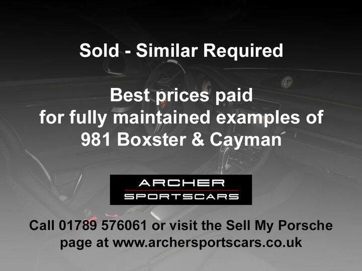 Porsche Boxster 3.4 981 S PDK Euro 5 (s/s) 2dr