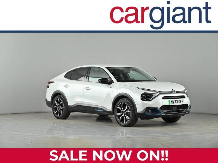 Citroen E-C4 X 50kWh Shine Fastback Auto 4dr (7.4kW Charger)