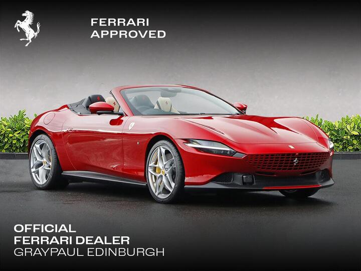 Ferrari ROMA SPIDER 3.8T V8 Spider F1 DCT Euro 6 (s/s) 2dr Ferrari ROMA SPIDER 3.8T V8 Spider F1 DCT Euro 6 (s/s) 2dr