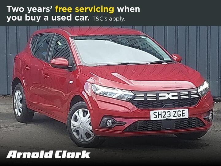 Dacia Sandero 1.0 TCe Expression Euro 6 (s/s) 5dr Dacia Sandero 1.0 TCe Expression Euro 6 (s/s) 5dr
