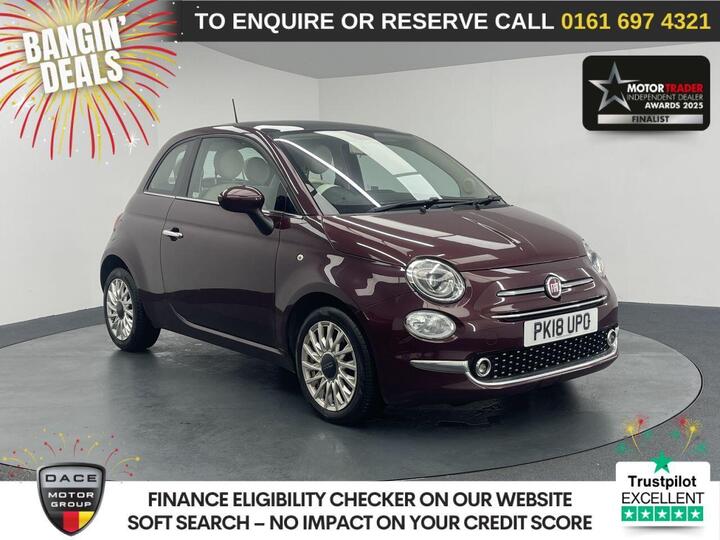Fiat 500 1.2 Lounge Euro 6 (s/s) 3dr