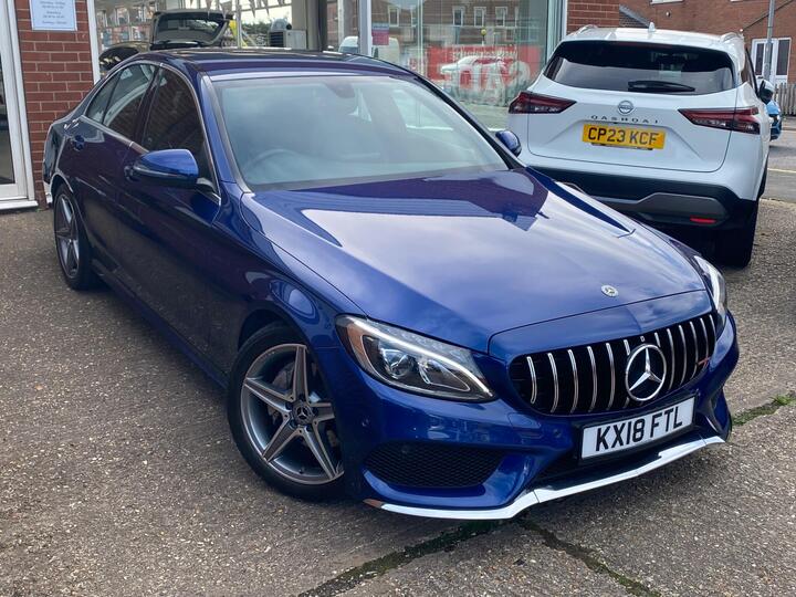 Mercedes-Benz C Class 2.0 C200 AMG Line G-Tronic+ Euro 6 (s/s) 4dr