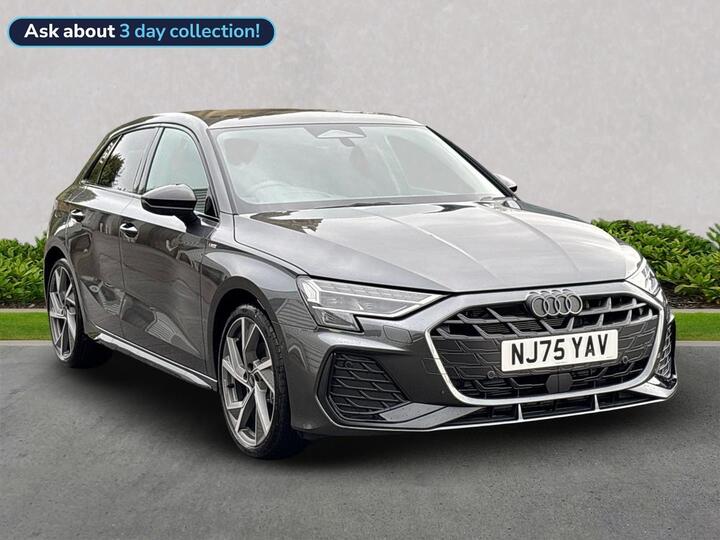 Audi A3 1.5 TFSI Black Edition Sportback S Tronic Euro 6 (s/s) 5dr