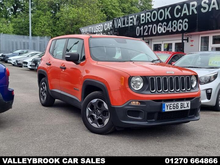 Jeep RENEGADE 1.6 MultiJetII Sport Euro 6 (s/s) 5dr
