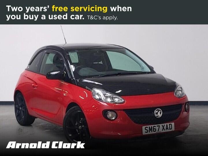 Vauxhall ADAM 1.2i ENERGISED Black Jack Euro 6 3dr