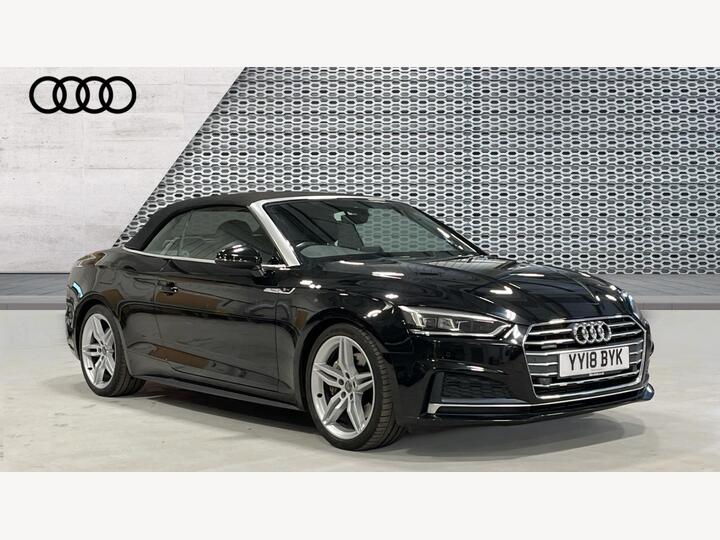 Audi A5 Cabriolet 2.0 TFSI S Line S Tronic Quattro Euro 6 (s/s) 2dr