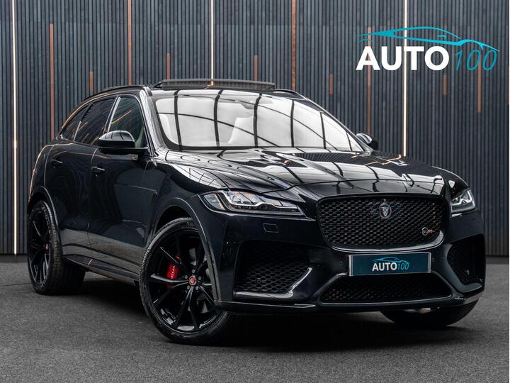 Jaguar F-PACE 5.0 V8 SVR Quickshift AWD Euro 6 (s/s) 5dr
