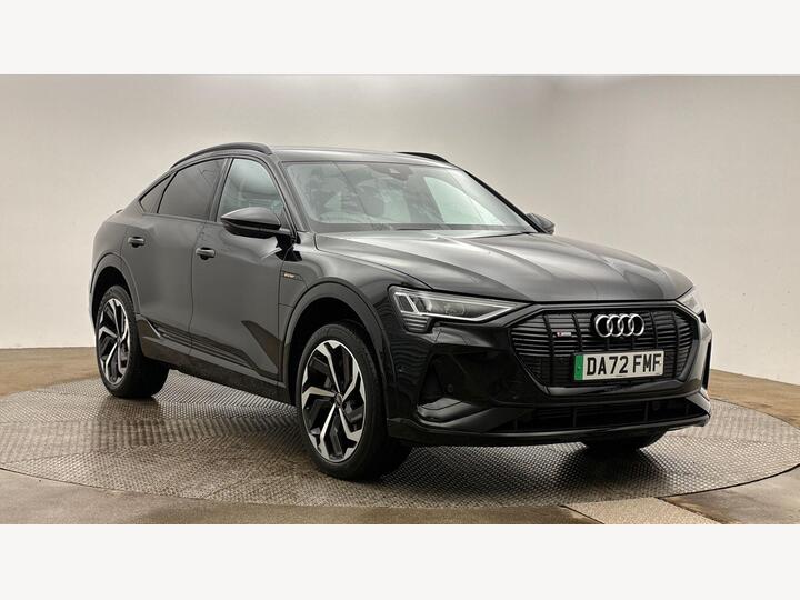 Audi E-tron 50 Black Edition Sportback Auto Quattro 5dr 71.2kWh (11kW Charger)