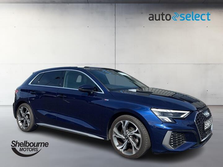 Audi A3 1.0 TFSI 30 S Line Sportback 5dr Petrol Manual 1.0 TFSI 30 S Line Sportback Euro 6 (s/s) 5dr