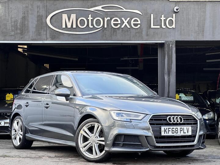 Audi A3 1.6 TDI 30 S Line Sportback S Tronic Euro 6 (s/s) 5dr