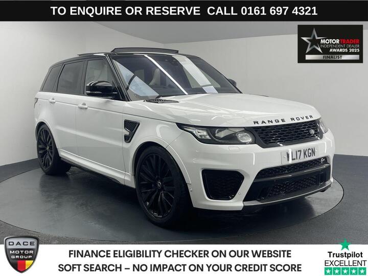 Land Rover RANGE ROVER SPORT 5.0 V8 SVR Auto 4WD Euro 6 (s/s) 5dr