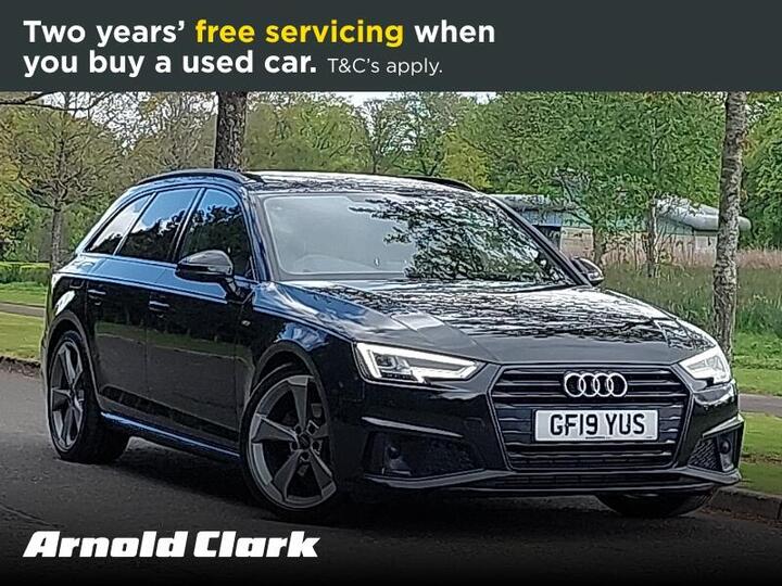 Audi A4 Avant 2.0 TFSI 40 Black Edition S Tronic Euro 6 (s/s) 5dr