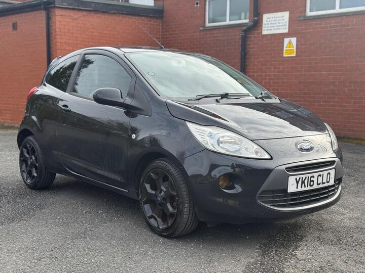 Ford Ka 1.2 Zetec Black Edition Euro 6 (s/s) 3dr