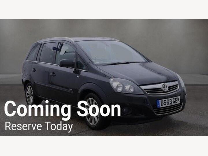 Vauxhall Zafira 1.6 16V Design Euro 5 5dr (SNav)