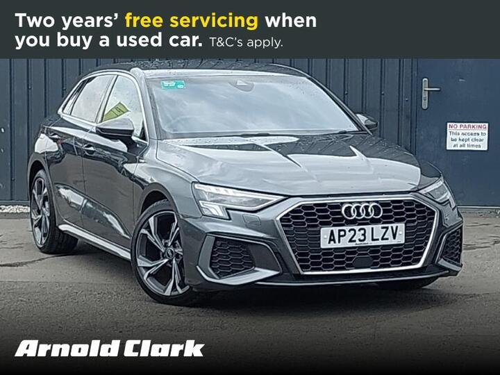 Audi A3 1.0 TFSI 30 S Line Sportback S Tronic Euro 6 (s/s) 5dr