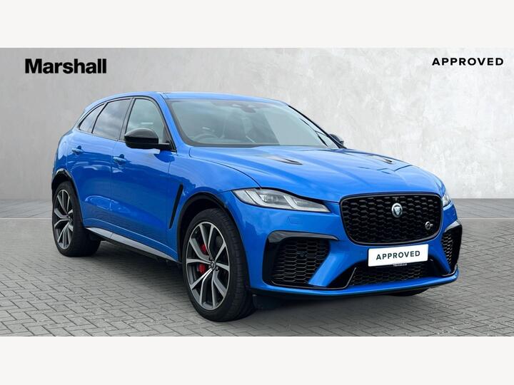 Jaguar F-PACE 5.0 P550 V8 SVR Quickshift AWD Euro 6 (s/s) 5dr