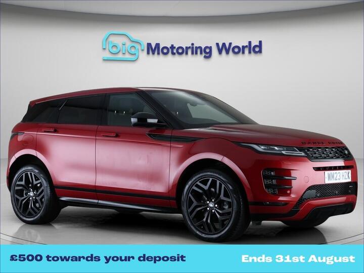 Land Rover Range Rover Evoque 1.5 P300e 12.2kWh R-Dynamic HSE Auto 4WD Euro 6 (s/s) 5dr