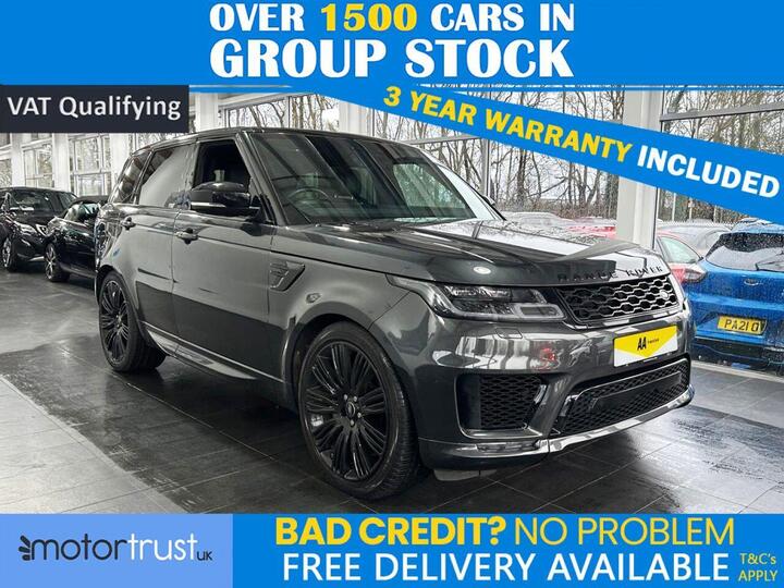 Land Rover Range Rover Sport 3.0 D300 MHEV HSE Dynamic Black Auto 4WD Euro 6 (s/s) 5dr Land Rover Range Rover Sport 3.0 D300 MHEV HSE Dynamic Black Auto 4WD Euro 6 (s/s) 5dr