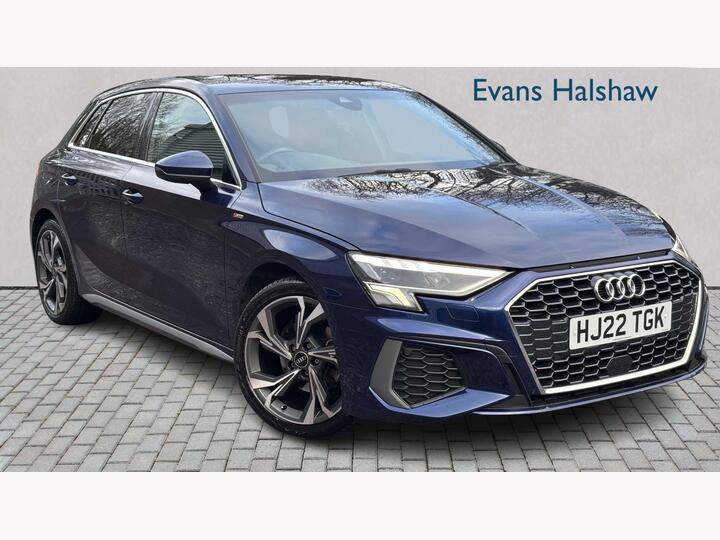 Audi A3 SPORTBACK 1.0 TFSI 30 S Line Sportback S Tronic Euro 6 (s/s) 5dr