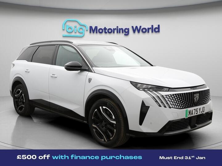 Peugeot E-5008 73kWh GT Auto 5dr