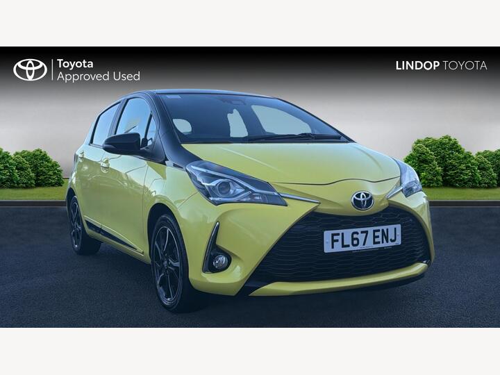 Toyota YARIS 1.5 VVT-i Yellow Bi-Tone Limited Edition Euro 6 5dr