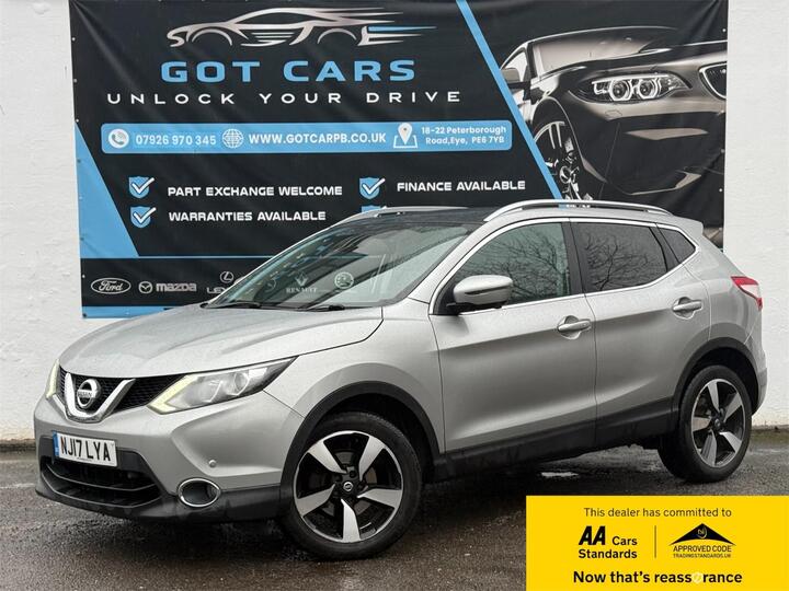 Nissan Qashqai 1.5 DCi N-Connecta 2WD Euro 6 (s/s) 5dr Nissan Qashqai 1.5 DCi N-Connecta 2WD Euro 6 (s/s) 5dr