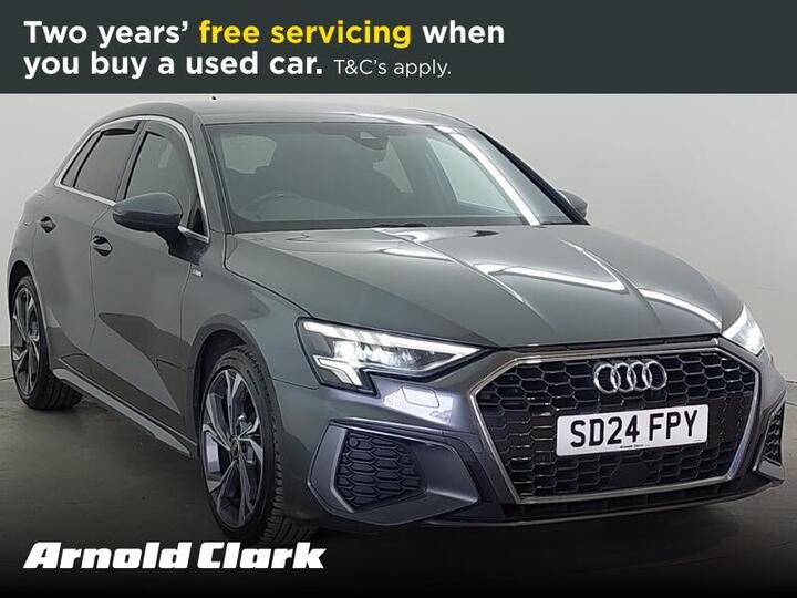 Audi A3 1.0 TFSI 30 S Line Sportback Euro 6 (s/s) 5dr