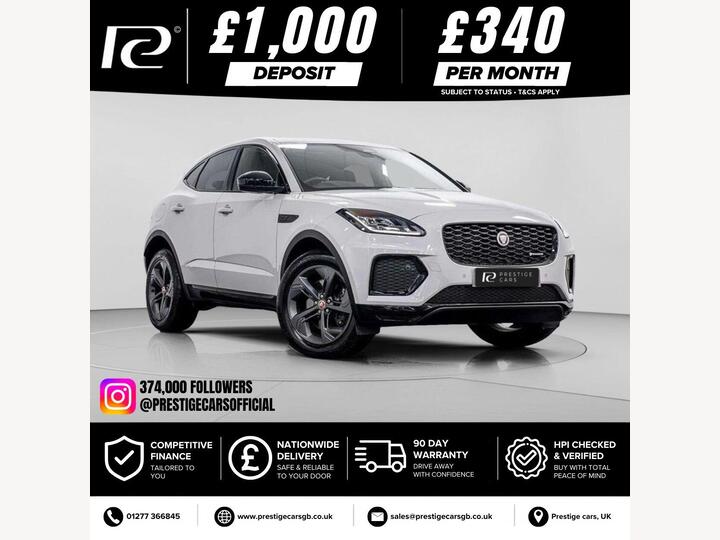Jaguar E-PACE 2.0 D204 MHEV R-Dynamic Black Auto AWD Euro 6 (s/s) 5dr