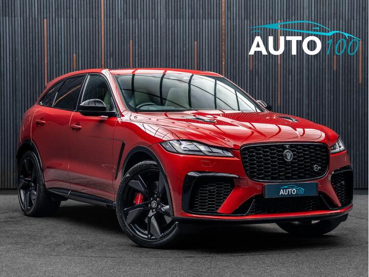 Jaguar F-PACE 5.0 P550 V8 SVR Quickshift AWD Euro 6 (s/s) 5dr