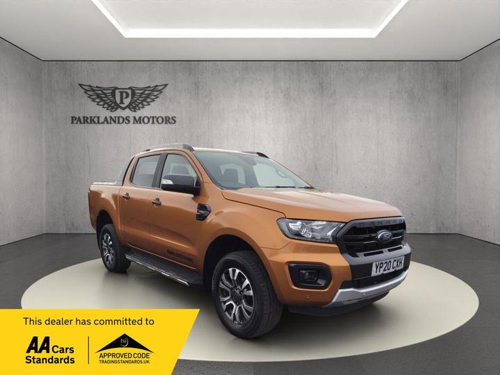 Ford RANGER 2.0 EcoBlue Wildtrak Auto 4WD Euro 6 (s/s) 4dr