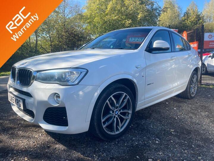 BMW X4 2.0 20d M Sport Auto XDrive Euro 6 (s/s) 5dr