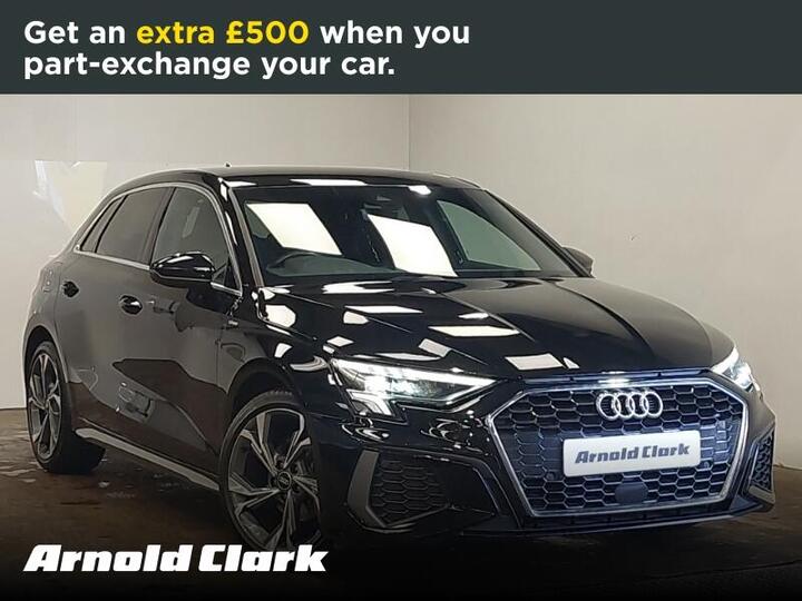 Audi A3 1.0 TFSI 30 S Line Sportback S Tronic Euro 6 (s/s) 5dr