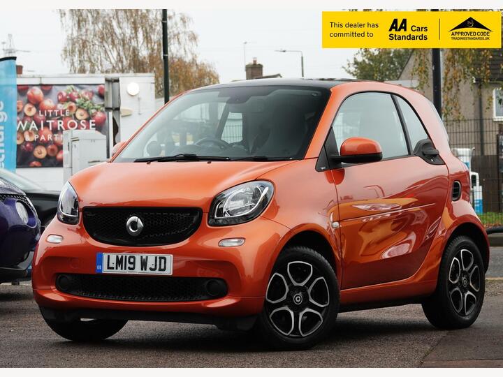 Smart Fortwo 1.0 Prime (Premium) Twinamic Euro 6 (s/s) 2dr