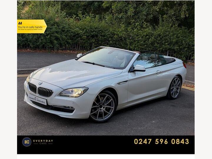 BMW 6 SERIES 3.0 640i SE Steptronic Euro 5 (s/s) 2dr