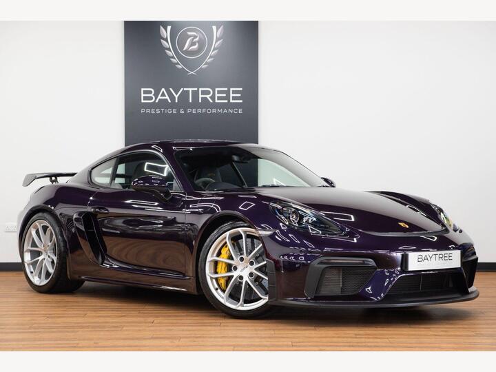 Porsche 718 CAYMAN 4.0 GT4 Euro 6 (s/s) 2dr Porsche 718 CAYMAN 4.0 GT4 Euro 6 (s/s) 2dr