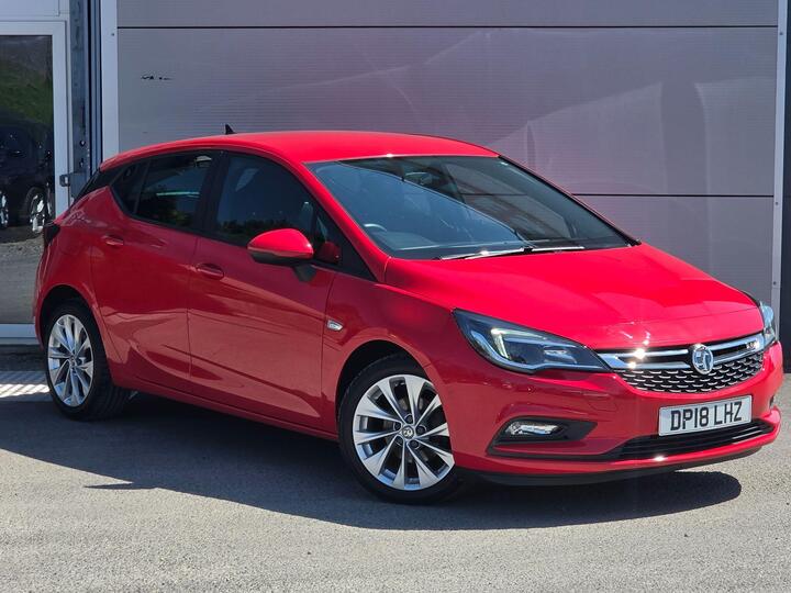 Vauxhall Astra 1.0i Turbo EcoTEC Tech Line Nav Euro 6 (s/s) 5dr