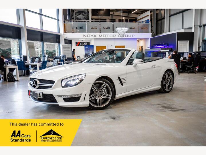 Mercedes-Benz SL 5.5 SL63 V8 AMG SpdS MCT Euro 5 (s/s) 2dr