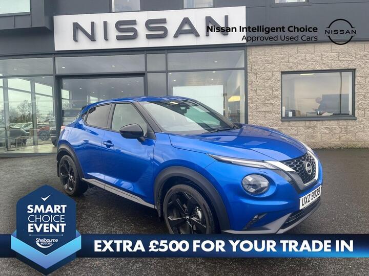 Nissan Juke 1.0 DiG-T Tekna 5dr DCT Hatchback 1.0 DIG-T Tekna DCT Auto Euro 6 (s/s) 5dr