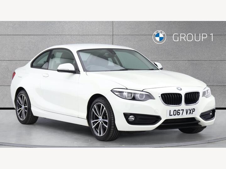 BMW 2 Series 2.0 218d Sport Auto Euro 6 (s/s) 2dr