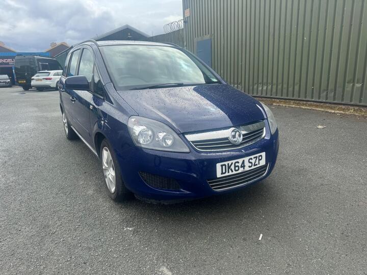 Vauxhall Zafira 1.8 16V Exclusiv Euro 5 5dr