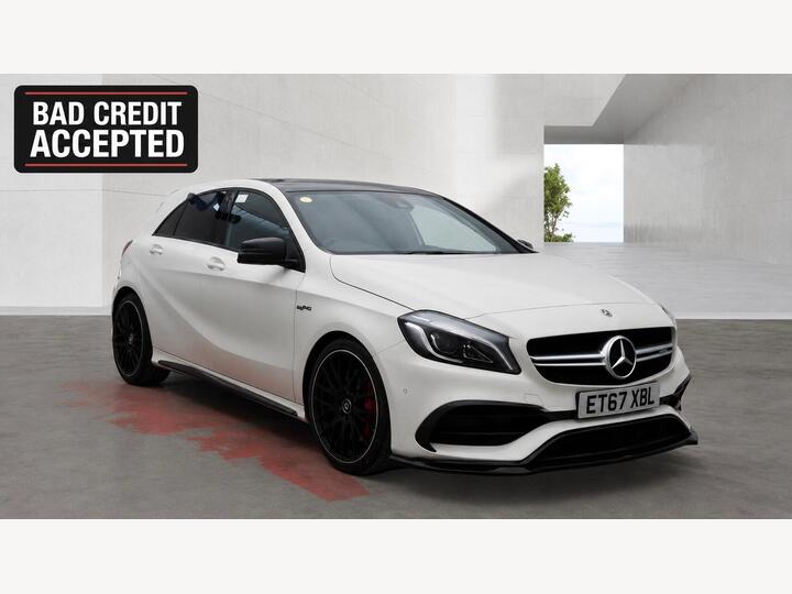 Mercedes-Benz A Class 2.0 A45 AMG (Premium) SpdS DCT 4MATIC Euro 6 (s/s) 5dr Mercedes-Benz A Class 2.0 A45 AMG (Premium) SpdS DCT 4MATIC Euro 6 (s/s) 5dr