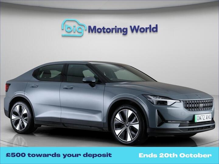 Polestar Polestar 2 Single Motor 69kWh Standard Range Fastback Auto FWD 5dr